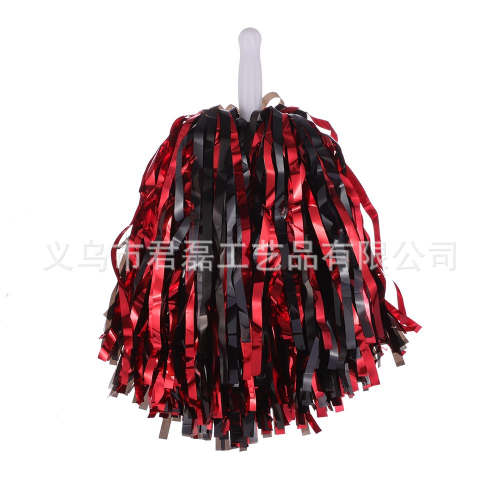 Спортивные цветочные мячи для поддержки, 30 грамм, маленькая ручка, двуцветные цветочные мячи, реквизит для танцевального выступления