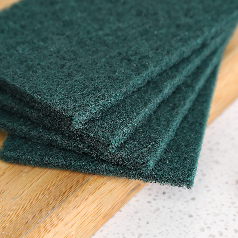 Feifu factory direct supply rust and decontamination acrylic particles emery scouring pad washing pot sand needle