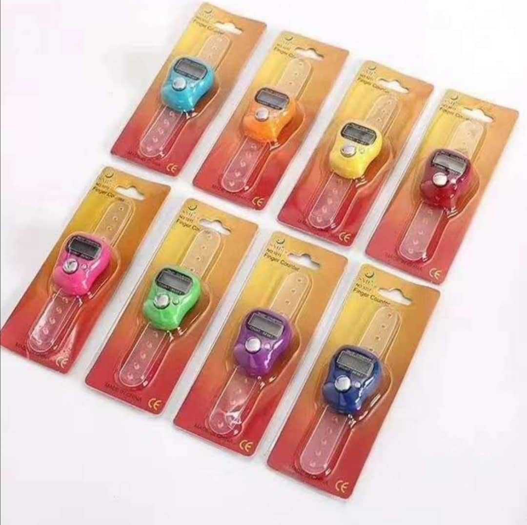 1011 # Мини пальцевой счетчик, 5-значный, электронный, кольцевой, доступен в разных цветах