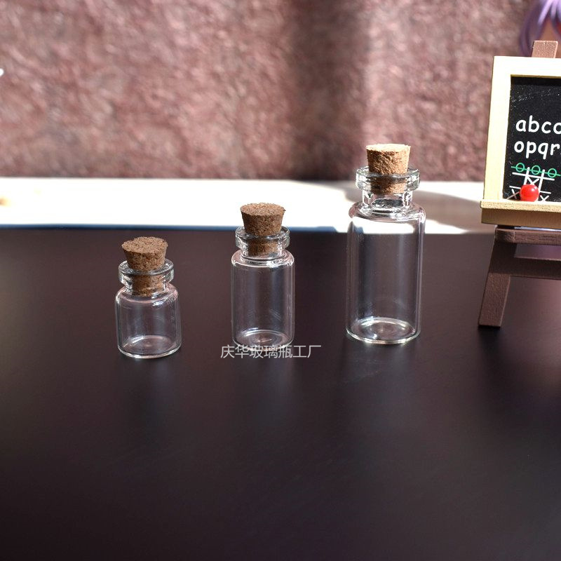The ob11 scene accessories model diy miniature food play glass Cork bottle 12 points