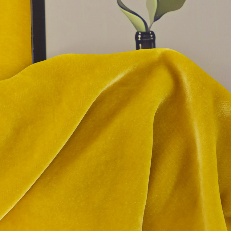 140 Velvet Silk Velvet Mulberry Silk New Chinoiserie National Style Suit Cheongsam Dress Women's Spot Color