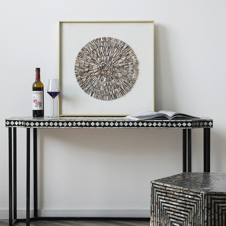 Shell piece shell rib shell decoration DIY material shell painting natural shell piece mosaic piece shell particle