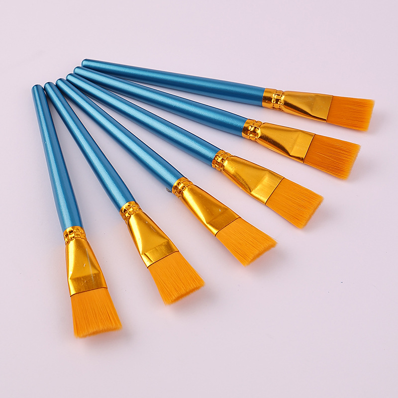 Children's Painting Brush Graffiti Coloring Acrylic Watercolor Pigment Kindergarten Gouline Pen Picking Pen Gouache Nylon Brush