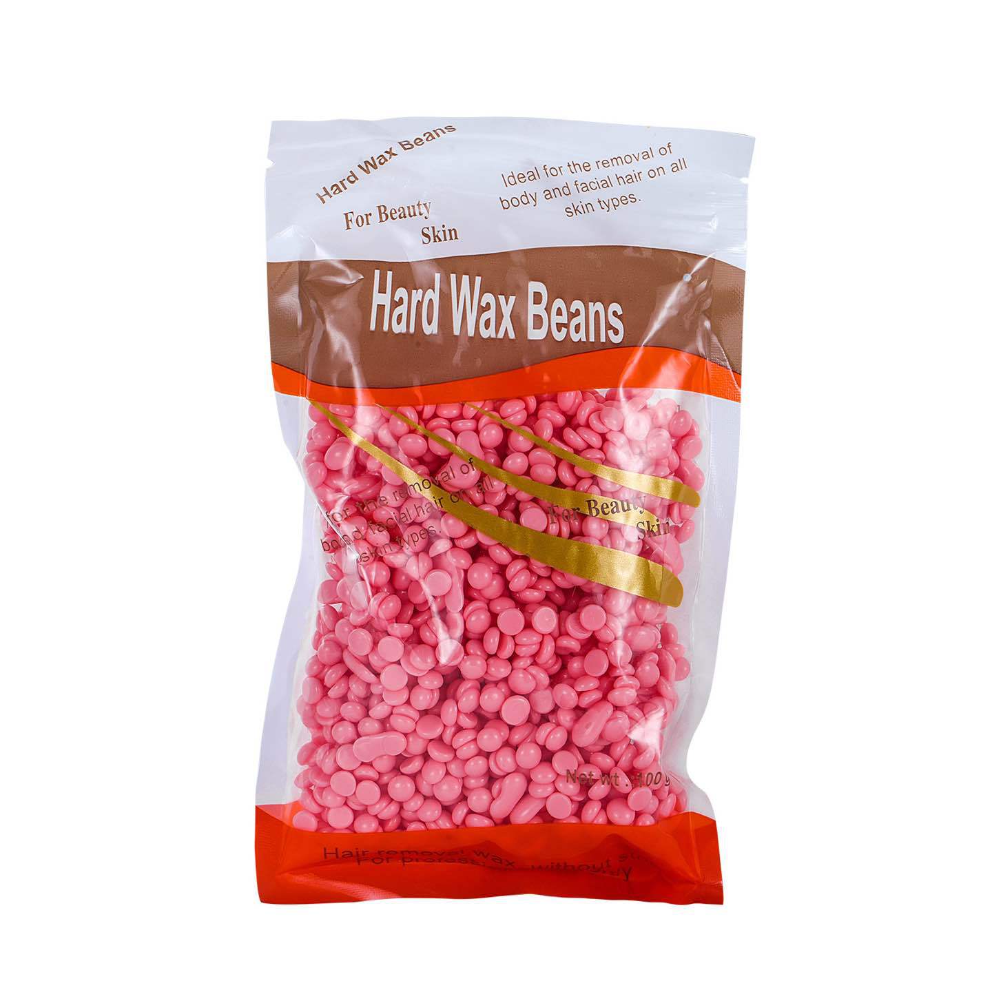 Hair Removal Wax Beans 100g Beeswax Beans Paper-Free Hair Removal Wax Hard Wax Bean Cross-Border Supply Wax Beans Hair Removal