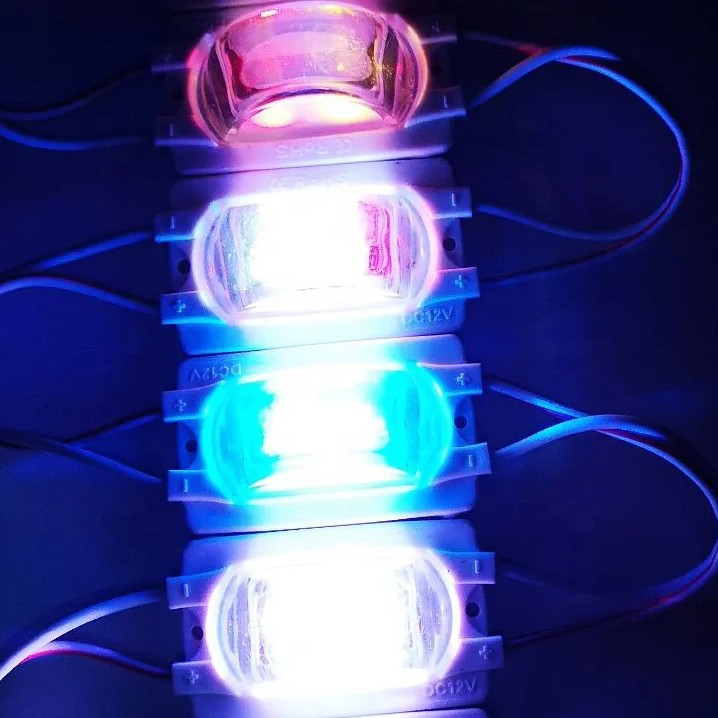 High Brightness Rgb Wheel Eyebrow Light Module 2835Led Module 12V1.2W Waterproof Ip67 Truck Tail Light Car Side Light