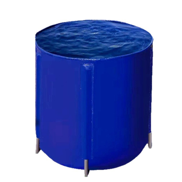 Canvas Foldableable Bucket Large Rainwater Collection Bag Portable Car Wash Water Reservoir Outdoor Water Storage Bucket