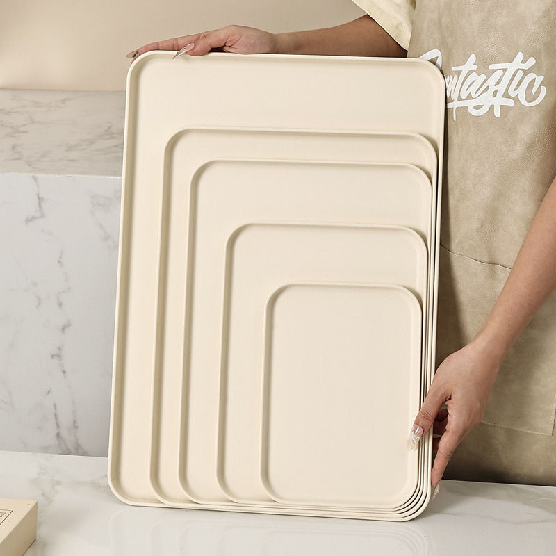 Поднос в стиле Ins прямоугольный коммерческий поднос для кофе десертов хлеба фруктов поднос для хранения чашек чая оптом