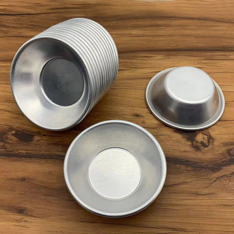 Алюминиевая анодированная форма B13 для яичных тартов (многоразовая)