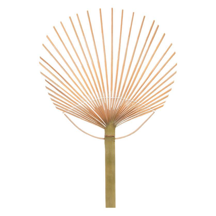 Natural Bamboo Fan Skeleton diy Group Fan Handmade Area Semi-finished Bamboo Fan Weaving Fan Ethnic Style Activity Group Building