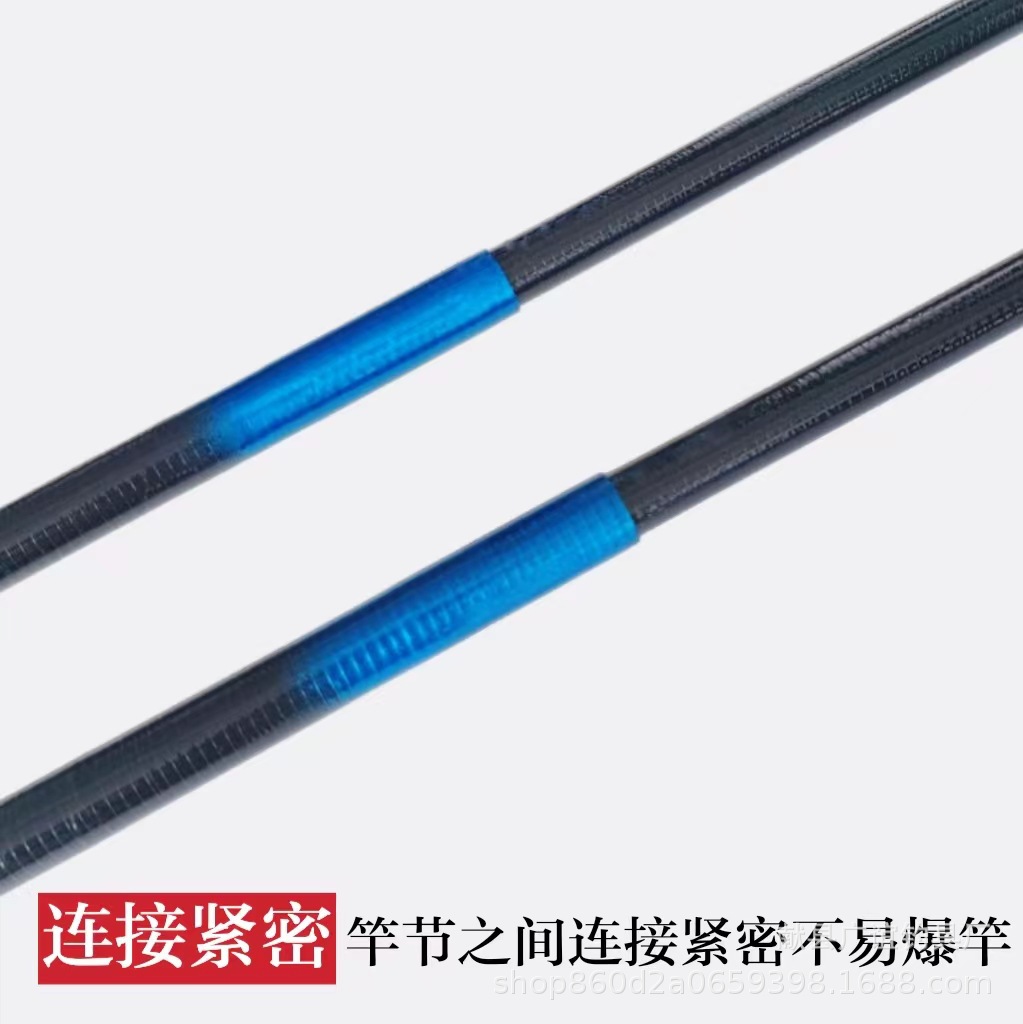 Fishing rod hand Rod wholesale 2.7 fishing gear fishing rod hand rod thread suit fiberglass fishing gear stream rod fishing rod
