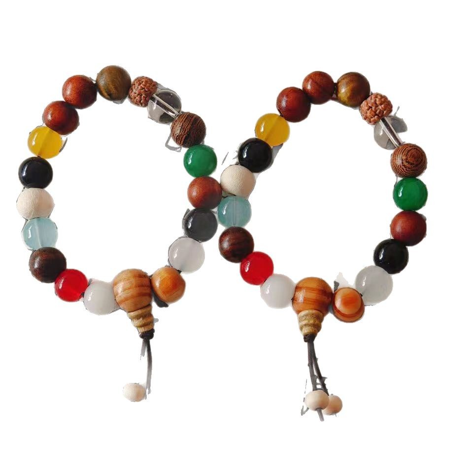 Xiaohongshu's Same Popular 18-Seed Buddha Bead Bracelet, Accessible Luxury and Good-Looking Wholesale for Men and Women, the Same Style as Hangzhou Lingyin