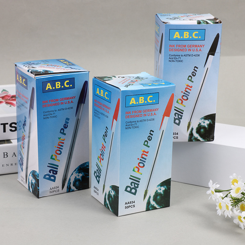 Шариковая ручка без протечек прозрачная для отелей