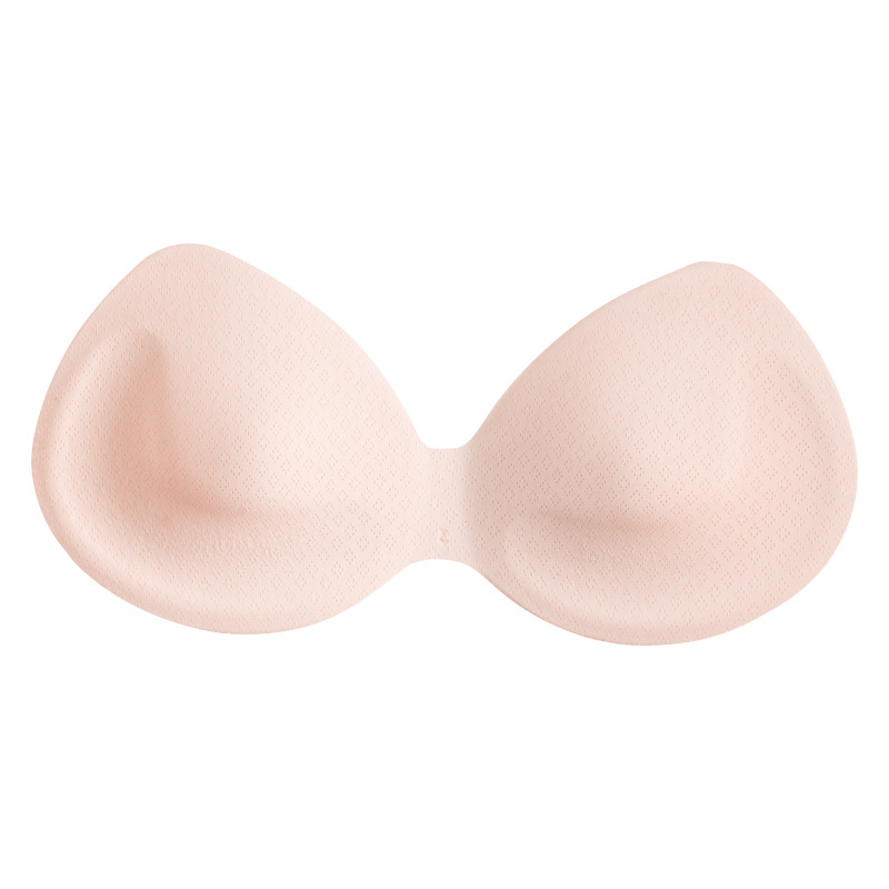 Hengjiasheng Breast-Wrapped/Vest/Underwear with Replaceable Coasters Imitation Latex One-Piece Bra Pad