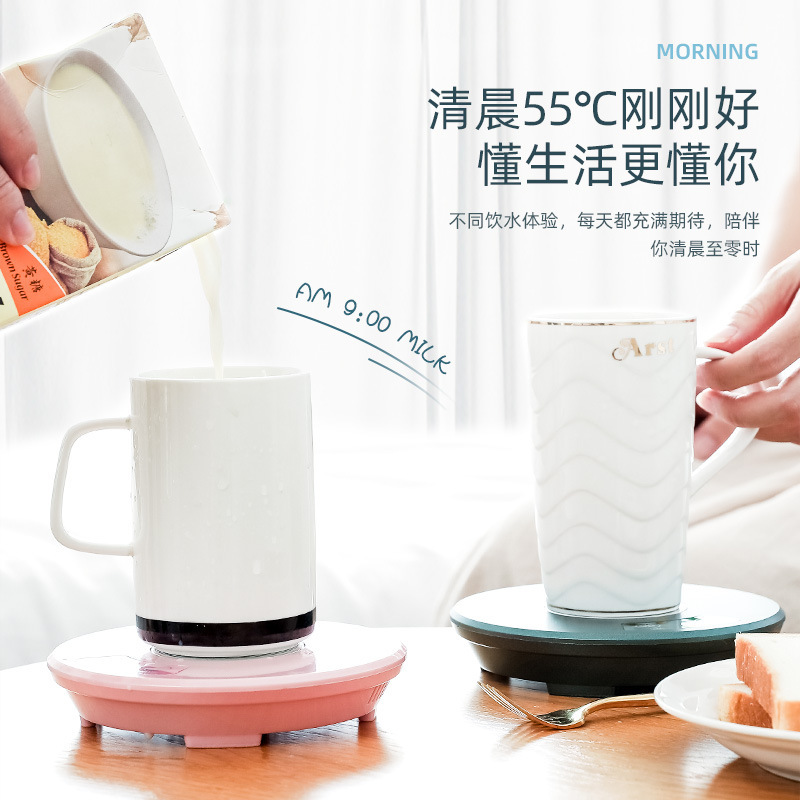 Cross-border household hot and cold cup fast cooling coaster heating pad USB5V mini car household hot and cold machine set