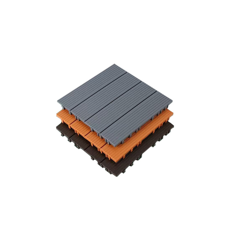 Plastic Wood Flooring Ecological Wood Board Wood Plastic Outdoor Anti-corrosion Balcony Patio Terrace Garden Outdoor Waterproof Solid Sheet