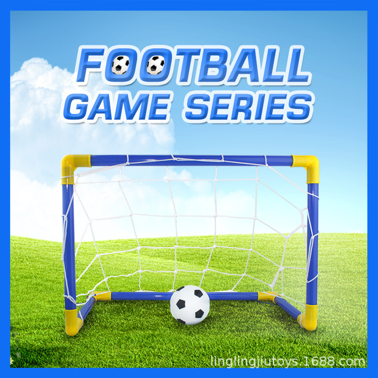 Спортивная игрушка для футбола 45 см, футбольные ворота для игры в помещении и на улице, насос для мячей, детские спортивные игрушки