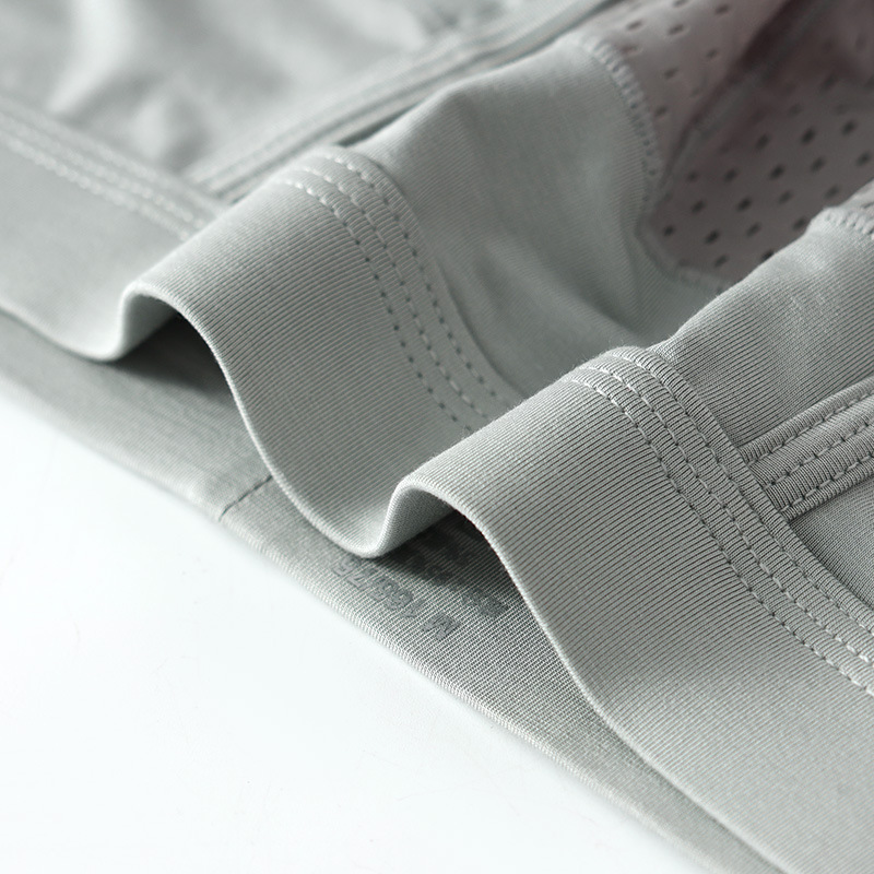 Men's Briefs Mesh Breathable Modal Comfortable Underwear Youth Three-Legged Pants Sexy Youth Sexy Underwear