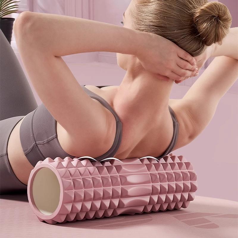Ролик для йоги, массажный валик для расслабления мышц, йога
