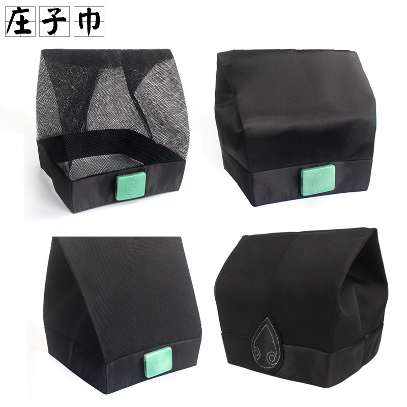 Даосская шляпа Даосская шляпа Шарф Наньхуа Сетчатая атласная ткань Лапша Шарф Санцин Даосские товары Шарф Чжуанцзы