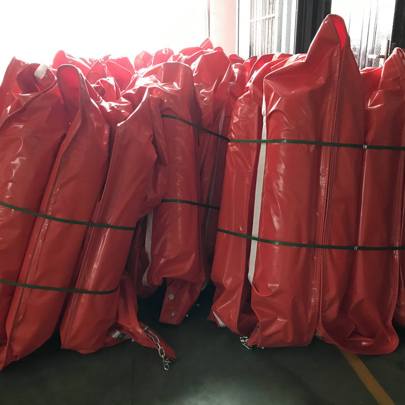 Manufacturer Wholesale Pvc Solid Float Type Oil Fence Column Oil Column with Anti-Fouling Screen Fence Control Assistant Wind Resistance