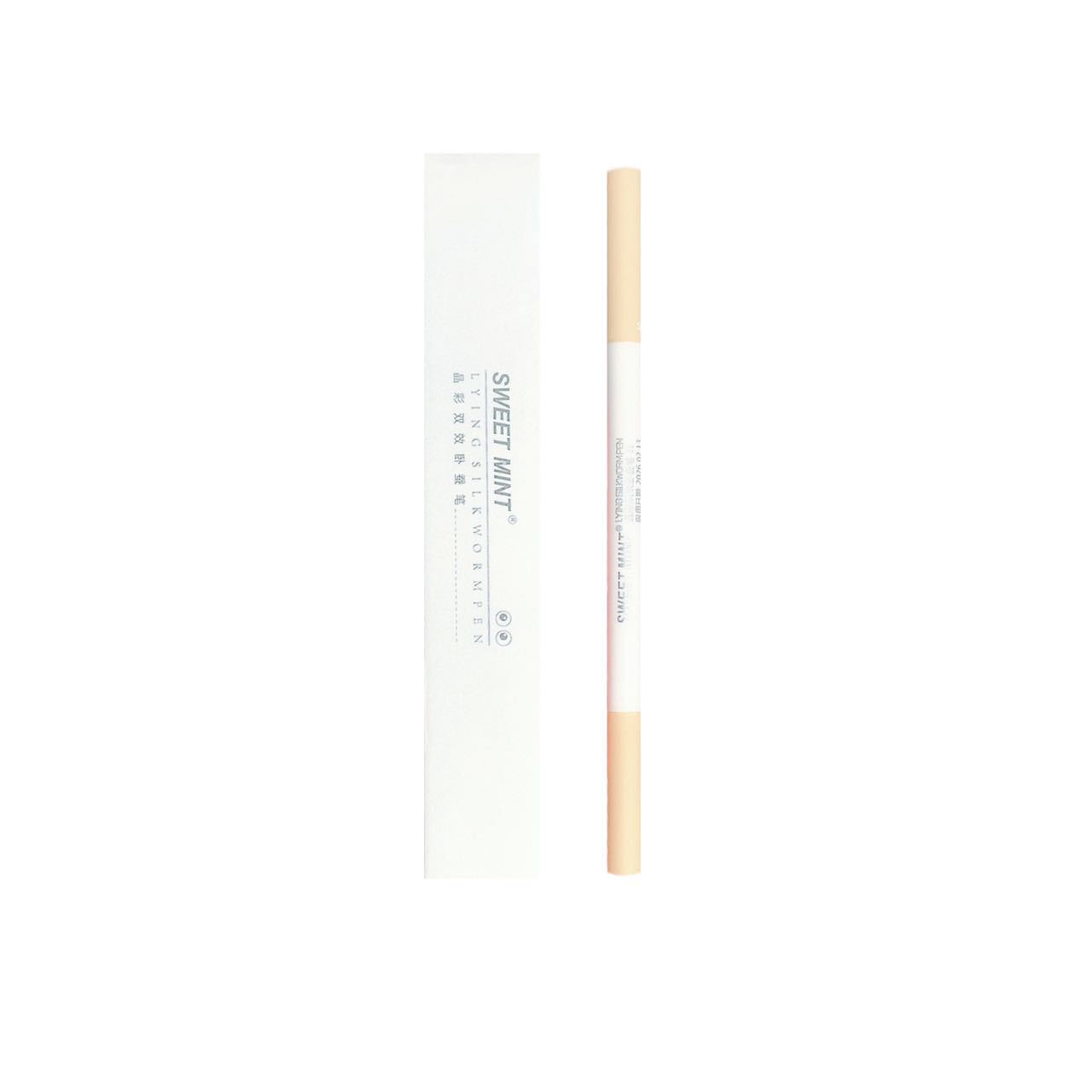 SWEET MINT Crystal Color Double Head Sleeping Silkworm Pen Outline Shadow Pen Matte Natural Eyelid Down to Pen Highlight Brightening
