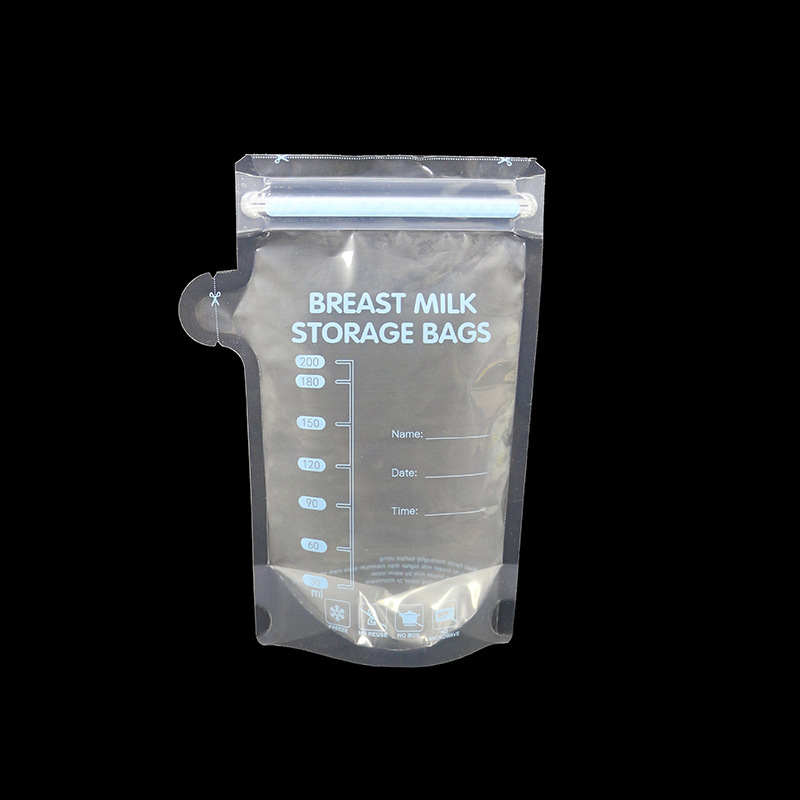 Wholesale Milk Storage Bag Disposable Milk Collection Bag Manufacturer Spot 150/200/250ml Breast Milk Storage Bag 30 Pieces