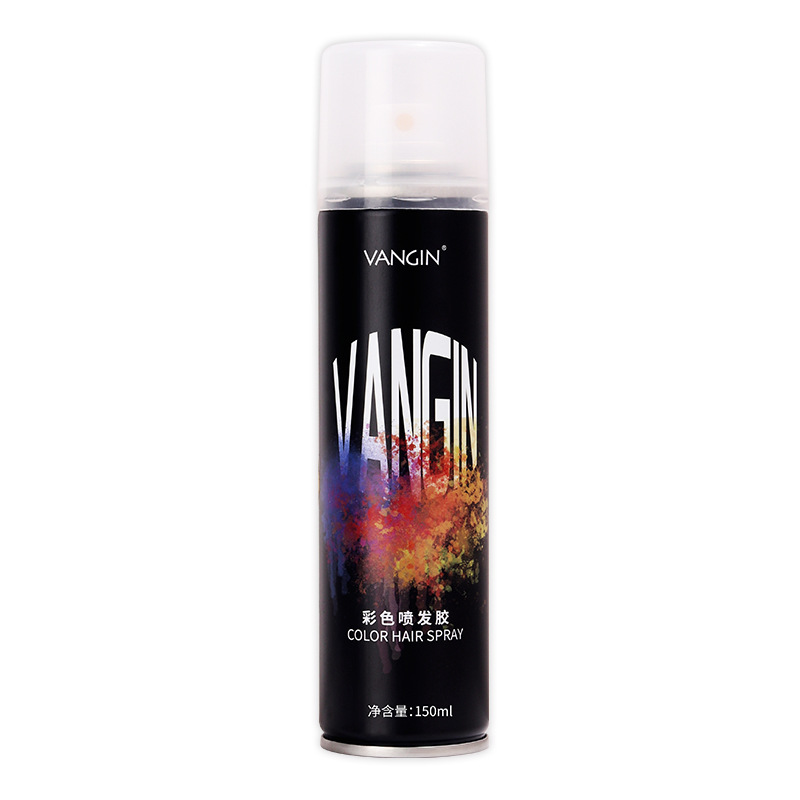 Disposable Spray Dye Vangin Wholesale Hair Dye Cream Can Be Washed Off Spot Manufacturer Straight Hair Multi-Color