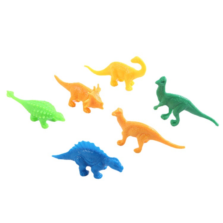 Origin direct supply 12 small dinosaur model archaeological toy accessories push blind box twisted egg gift