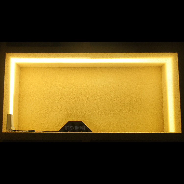 Source manufacturers can do DMX512 external control RGB balcony lamp hotel KTV15W window frame lamp LED window sill lamp