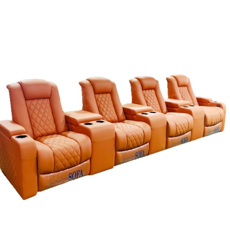 Red Tiger First Class Space Sofa Cabin Home Theater Electric Function Sofa Chair Luxury Business Single Sofa Seat