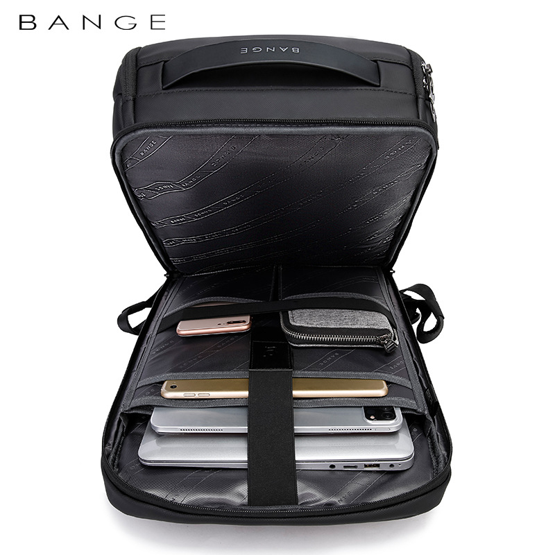 BANGE New Backpack Men's Business Backpack Korean Large Capacity Computer Travel Men's Backpack backpack