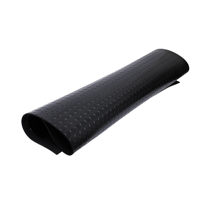 Black Dot Rubber Mat Dot Non-slip Rubber Mat Waterproof, Oil-resistant and Wear-resistant Insulation Rubber Board Distribution Room Floor Mat