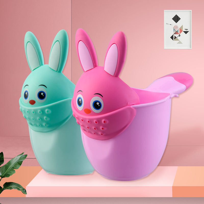 Children's Shampoo Cup Baby Baby Shower Shampoo Cup Maternal and Infant Products Wholesale Factory Direct Supply Rabbit Shampoo Cup