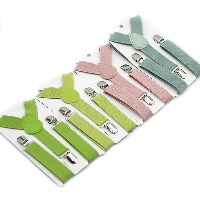 Children's suspenders for boys and girls Baby pants strap clip fashion strap batch spot