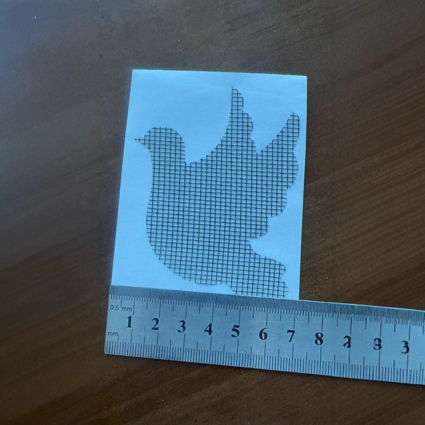 Cartoon Screen Window Leak Repair Patch Fine Mesh Window Self-Adhesive Anti-Mosquito Patch Drain Hole Leak Repair Screen Patch