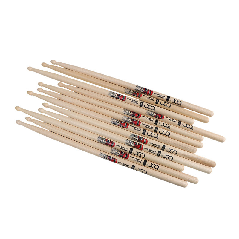 Drumsticks Hickory Wood Professional Drumsticks Solid Wood 5A/7A Jazz Drum Practice Drumsticks Drum Hammer