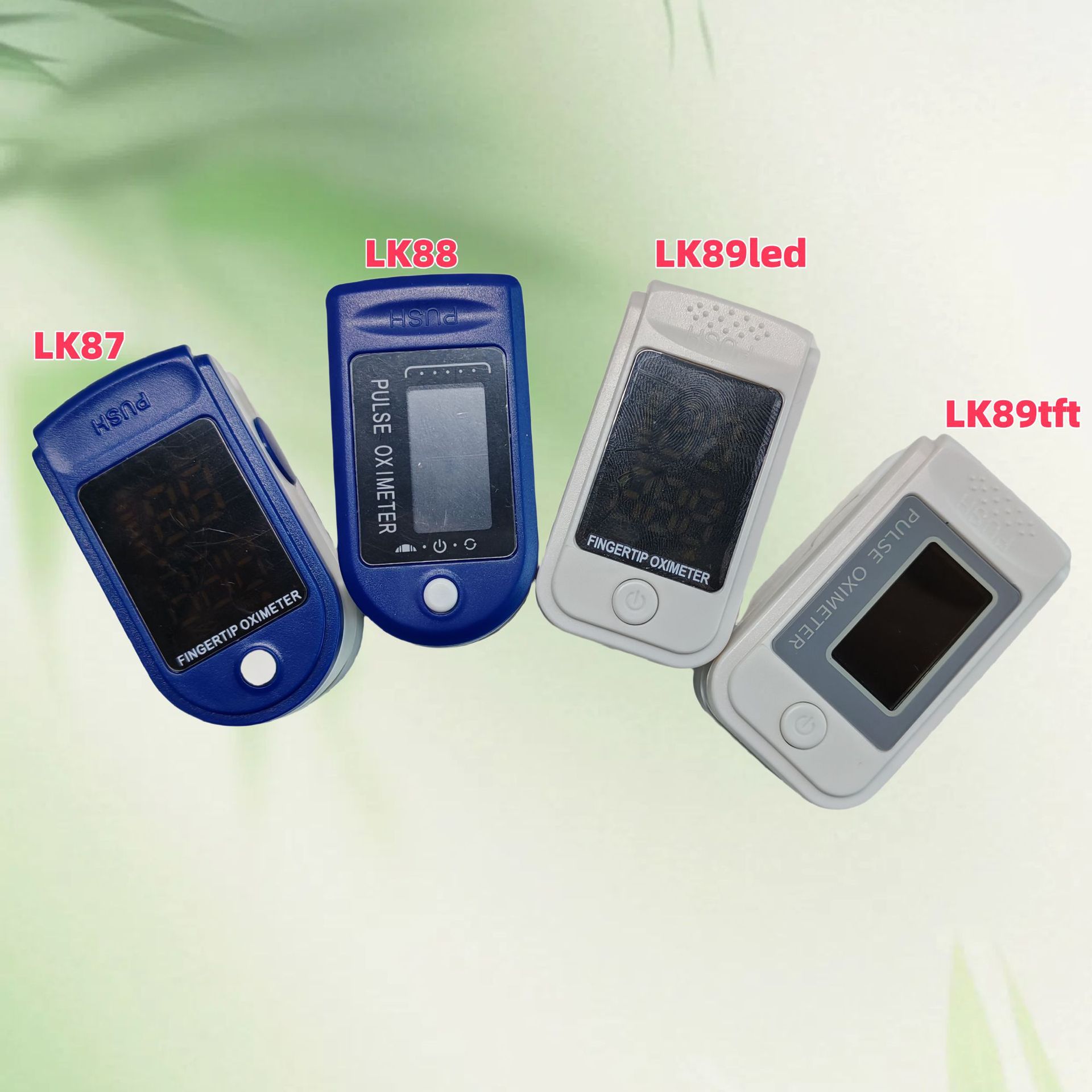 Adult Household Finger Clip Oximeter Measuring Pulse Heart Rate Blood Oxygen Saturation Medical Portable Smart Monitor