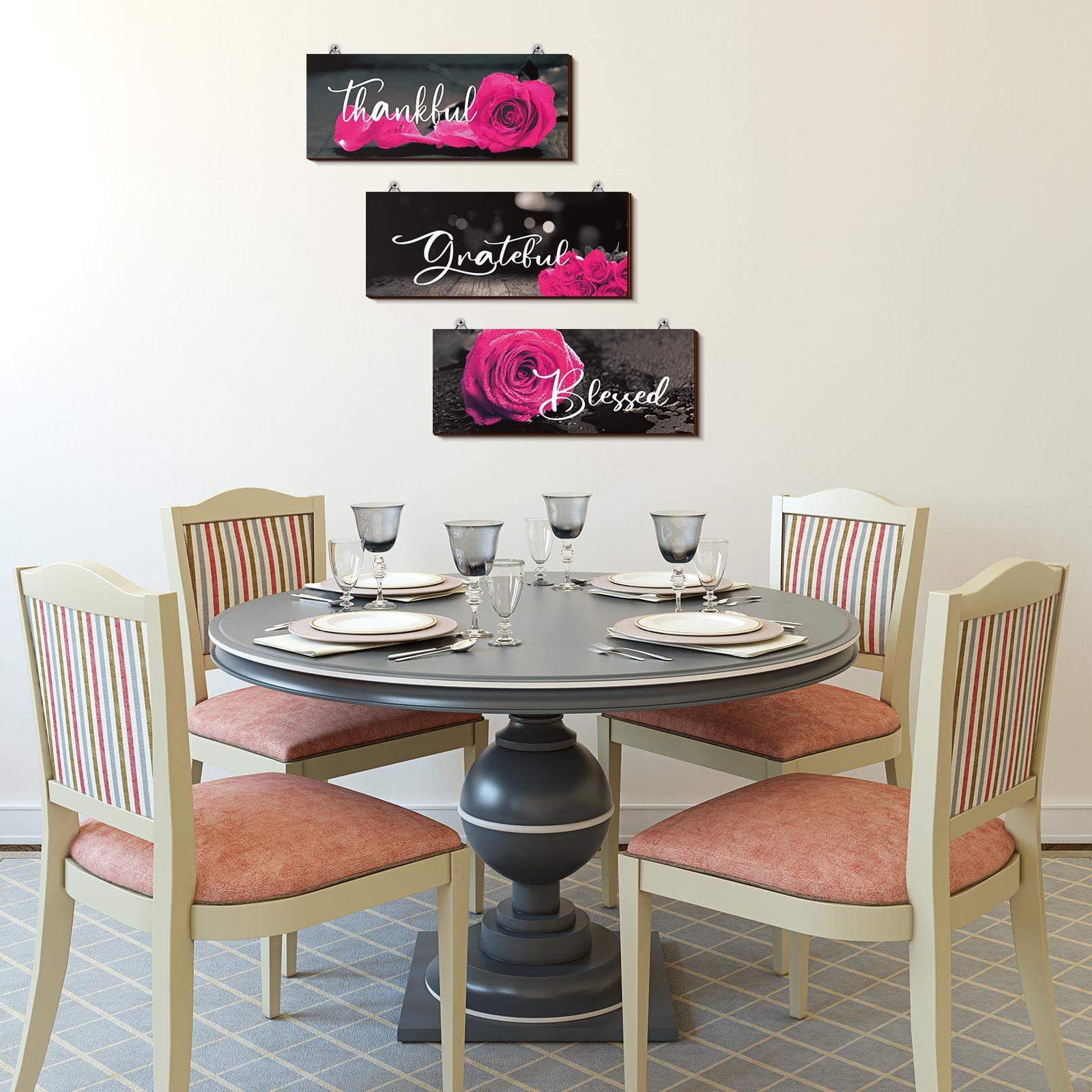 Wood Products Wholesale Amazon Factory Direct Sales Log Chips Painted Laser Wooden Discs Living Room Decorative Wooden Tags