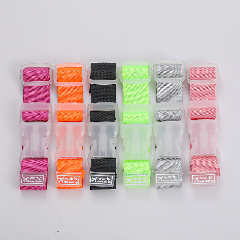 Cross-Border Supply Travel Trolley Bag External Buckle Strap Portable Clip Buckle Lanyard Luggage Anti-Lost Strap