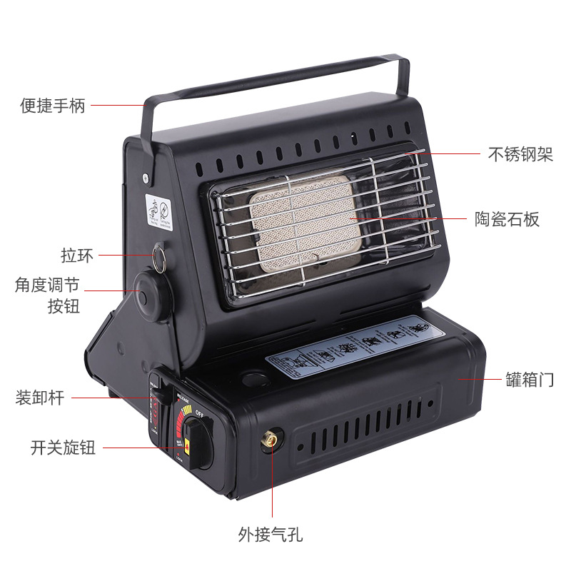 Cross-border Hot Sale Portable Outdoor Heating Stove Mini Camping Tent Oven LPG Ice Fishing Heater