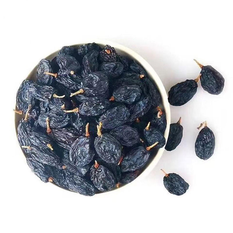 Xinjiang Black Currant Raisins Wholesale 500g New Arrival Turpan Specialty Black Raisins
