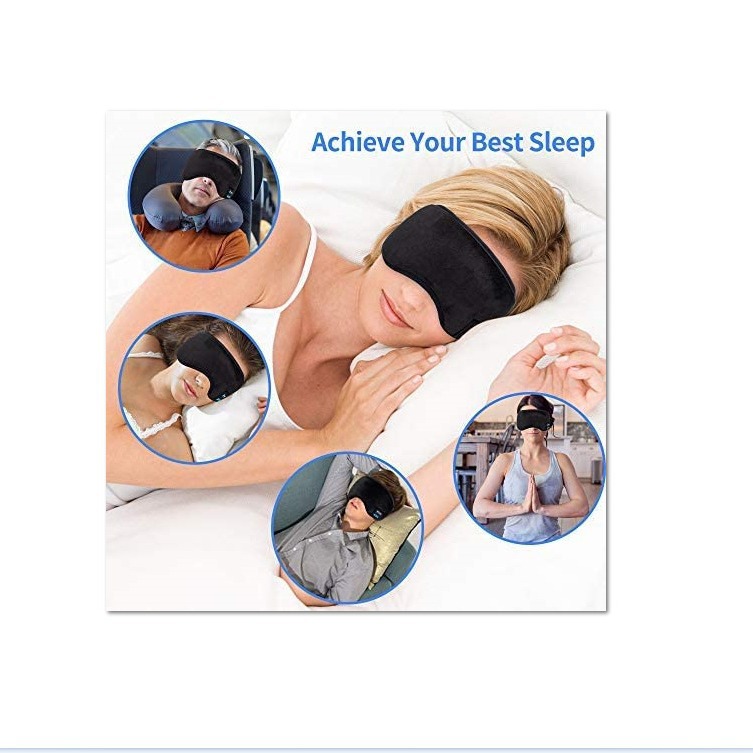 Factory Eye Protector Smart Wireless Sleep Eye Mask Nap Eye Mask Music Bluetooth 5.4 Eye Mask