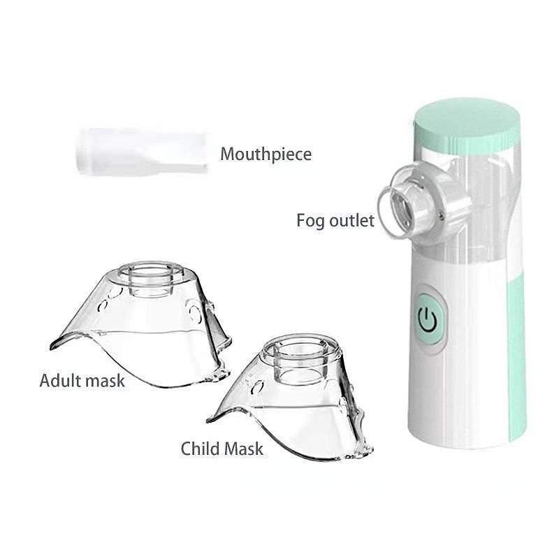 Foreign Trade Kidsren's Handheld Small Portable Household Button Power Consumption Low Atomizer Elderly Fine Mist Atomizer Medical