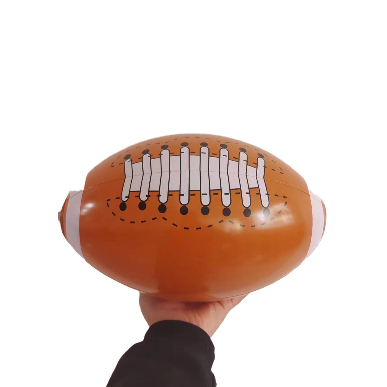 Beach PVC inflatable rugby Entertainment Interactive rugby children outdoor water beach toy Rugby