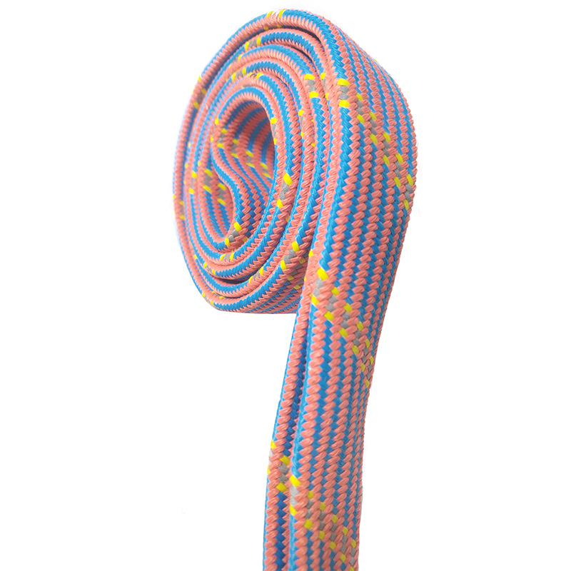 Outdoor Bungee Supplies Safety Belt Matte Nylon Inter-Color 2 Reflective Silk Wrapped Core Braided Rope Oem Customization Factory