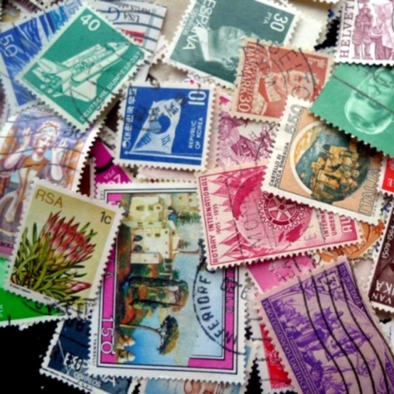 Stamp Foreign Pieces with Different Repeating Plants, Architectural Figures, Paintings, Art, Sports, Transportation, Direct Sales, Yinqin