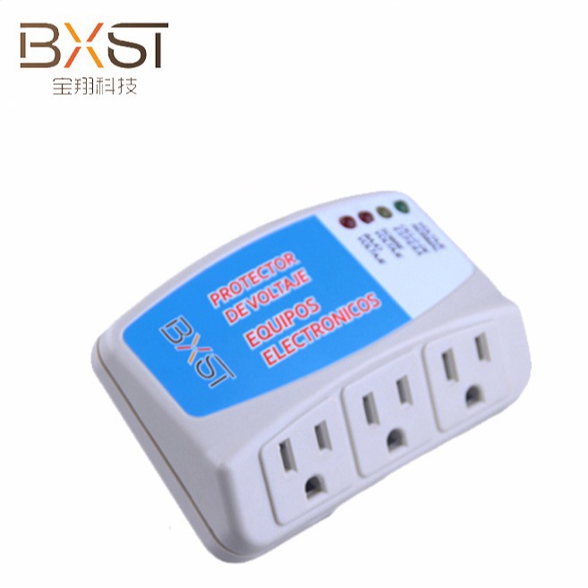 Voltage Protector Socket Type Lightning Protection Refrigerator Air Conditioner Tv Voltage Protector with Indicator Lightning Protection