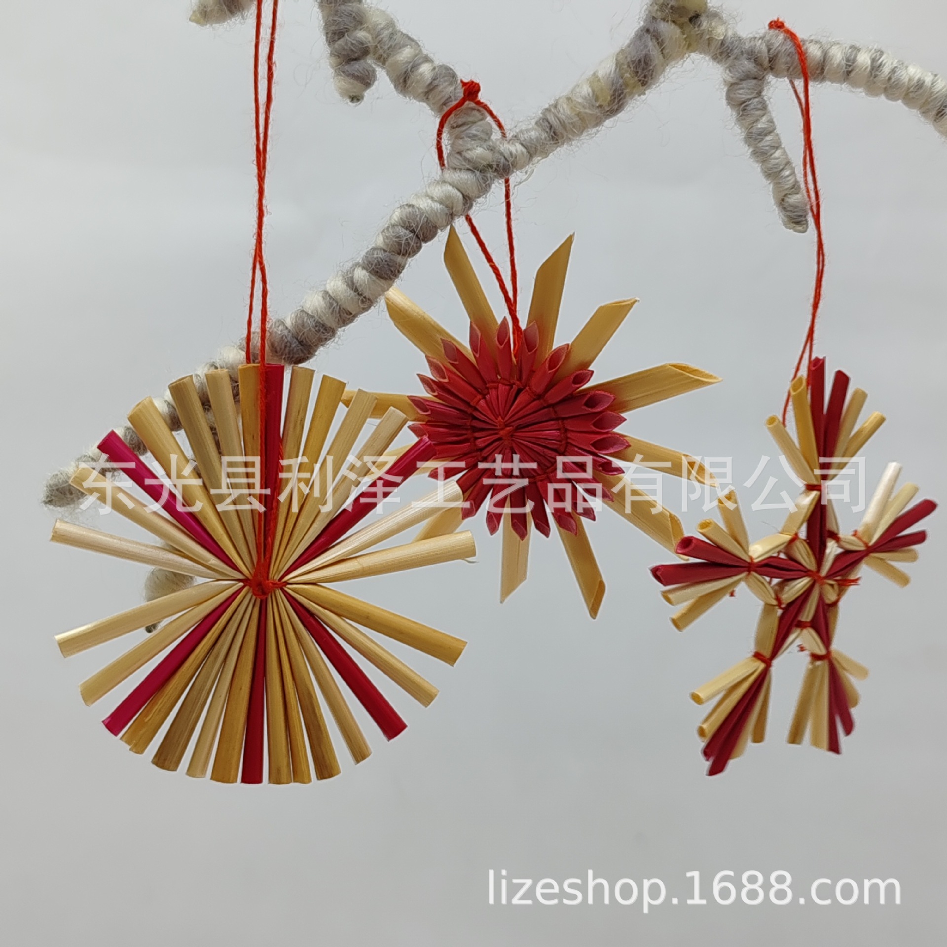 Christmas tree pendant box gift box three-dimensional snowflake Angel five-pointed star pendant decoration supplies