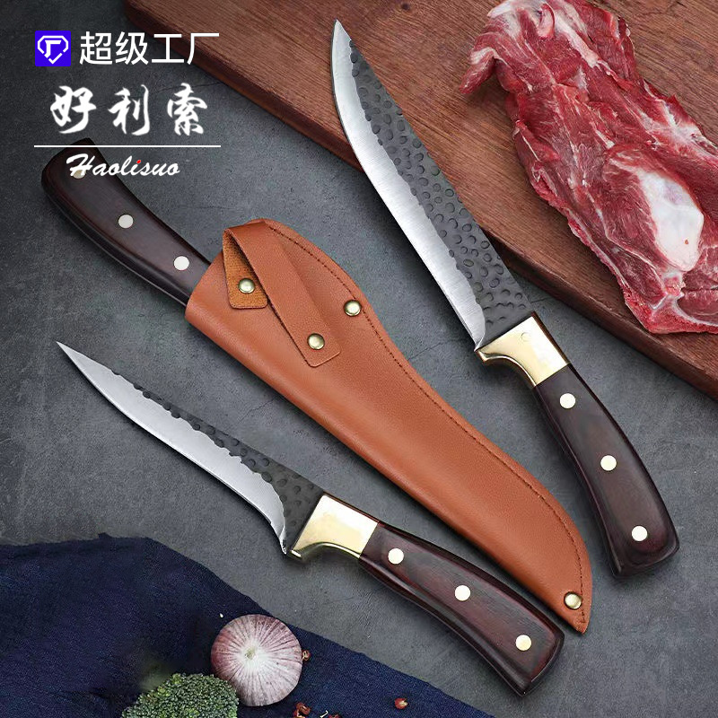 Нож для костей, специальный нож для убоя свиней и резки мяса, нож для разделки овец, нож для продажи свинины