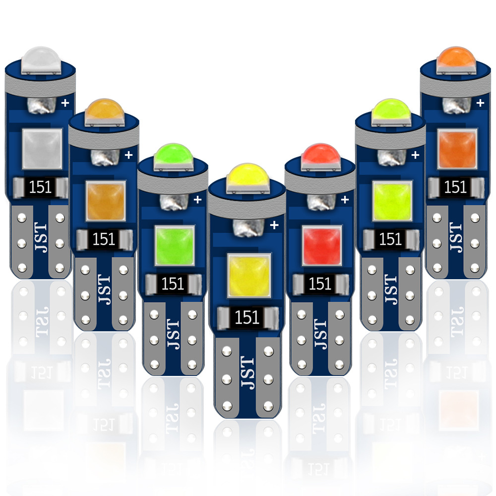 Светодиодный индикаторный свет T5 3030-3SMD с линзой для чтения и кондиционера